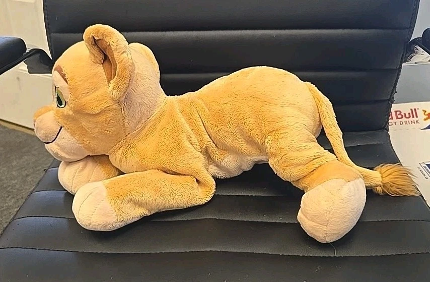 "Juguete de peluche Simba Cub 14"" Disney Rey León" Foto 2 de 4