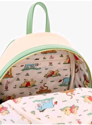 Loungefly Disney Winnie the Pooh Floral Gingham Mini 