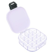 Watercolor Paint Palette Sealable Container with Dividers Pigment