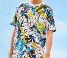 Disney Parks Donald Duck AOP RARE Adult Medium t-shirt LkNEW