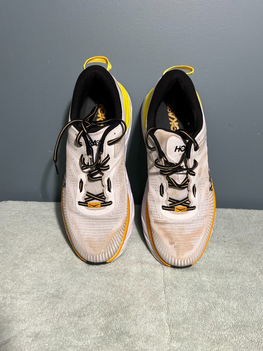 Size 10.5 - Hoka One One HOKA Bondi 7 Nimbus Cloud Yellow | eBay display picture 1