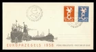 DR WHO 1958 NETHERLANDS FDC EUROPA COMBO R56159