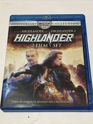 Highlander 2-Film Set Anniversary Collection Blu-ray 1 & 2