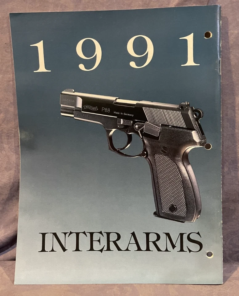 Interarms 1991 firearms catalog Bersa Howa Walther - Image 2 of 4
