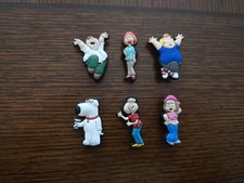 Lot Of 6 Family Guy Shoe Charms