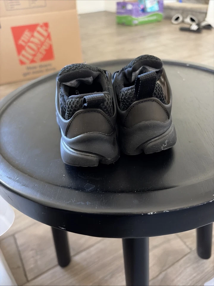 Niños Nike Little Presto(TD) Hierro Negro/Negro Talla 7C ¡¡Muy Bonitas!!! Foto 2 de 4