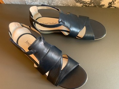 Josef Seibel Sandalen Sandaletten  Gr. 39 blau Neu