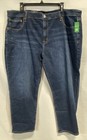 GAP Women's Girlfriend Mid Rise Jeans Dark Wash Stretch NWT Sz 35/20R — photo 1