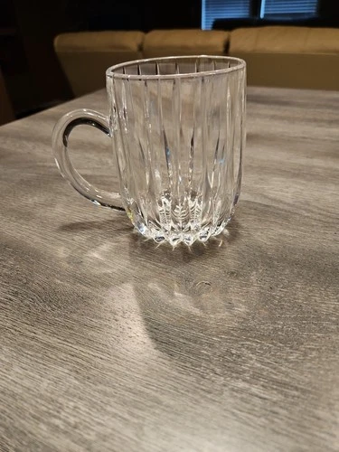 Vintage Mikasa Park Lane Crystal Mug