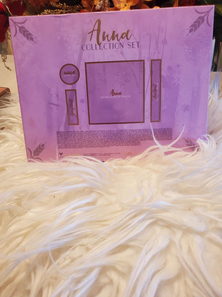 ColourPop x Disney Frozen Anna Makeup Set – Eyeshadow Palette + Lipstick + Gloss - Image 4 of 4