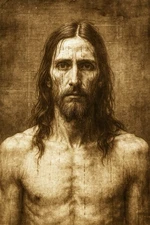 SHROUD OF TURIN JESUS CHRIST OF NAZERETH 8×10 AI PHOTO 004
