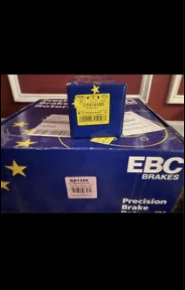 Kit de pastillas y rotores EBC S5KF1237 04-10 BMW 535i 545i 550i 645ci 650i 5 6 Series  Foto 2 de 3