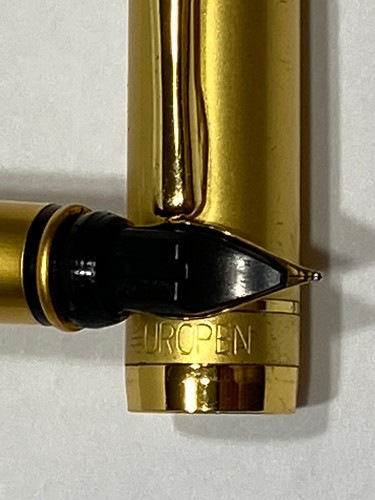 Europen Messe Gold Tone Fountain pen - Picture 5 of 12