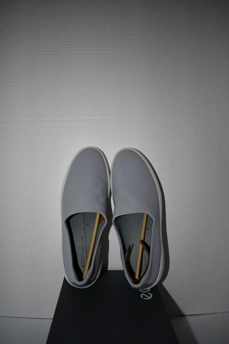 Tenis sin cordones ECCO suaves de 7 cuñas en gris plateado talla: 9 #470963-58295 nuevas con etiquetas - Imagen 6 de 7