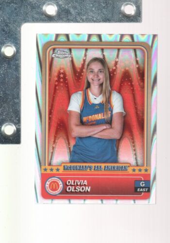 2024 Topps Cromo McDonalds All-American RAYWAVE/AZUL Pick FromList Hasta 25% DE DESCUENTO - Imagen 76 de 138