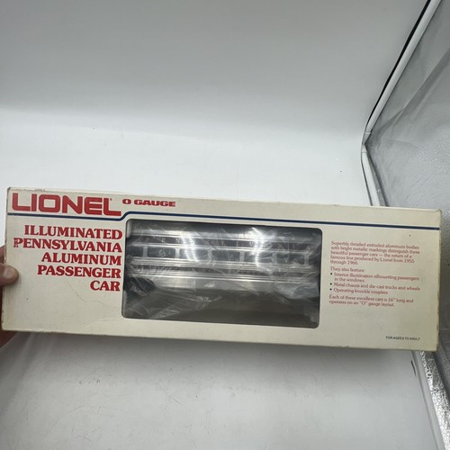 Coche de pasajeros Lionel 6-9572 calibre O Pennsylvania aluminio molly pitcher #9572 - Imagen 16 de 20