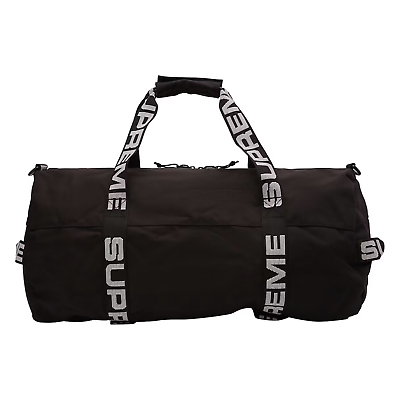 Supreme SS18 Duffle Bag Black | eBay Supreme SS18 Duffle Bag Black | eBay