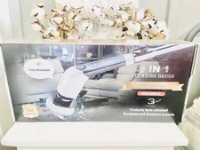 ADDplus Electric Spin Scrubber, Cordless Cleaning Brush Power Shower Scrubber Lo