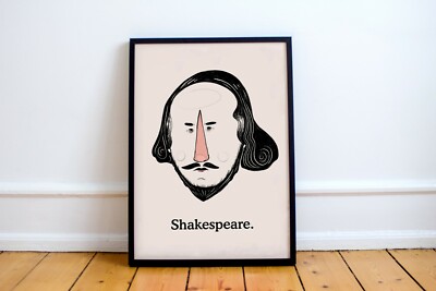 William Shakespeare inspirierter Druck Tragödie, Literatur, Theaterstücke, Hamlet,