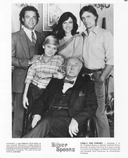 RICKY SCHRODER & cast from tv's Silver Spoons, original press photo