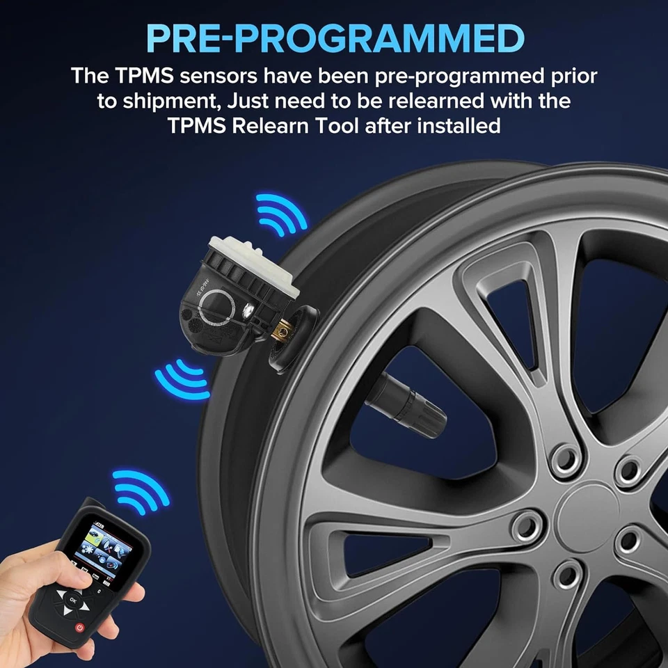 4x TPMS Tire Pressure Sensors For 2019-2020 Lincoln Nautilus HC3Z-1A-189A - Image 4 of 4