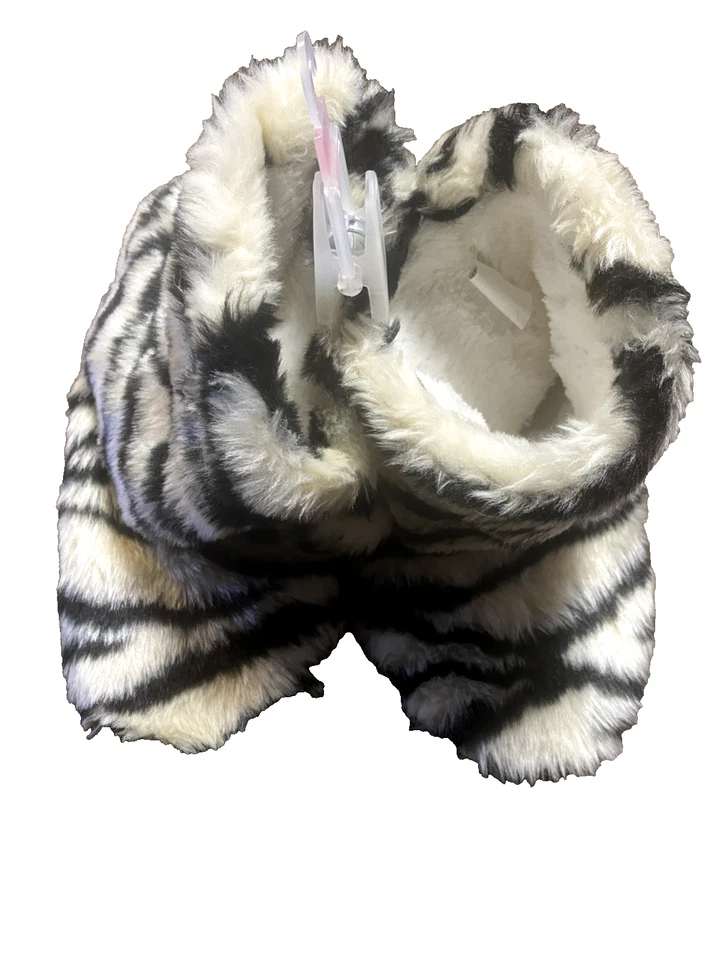 Calcetines Deportivos de Piel Sintética Para Mujer 9 Estampado Animal Bota/Botín Pull On Cebra Foto 2 de 4