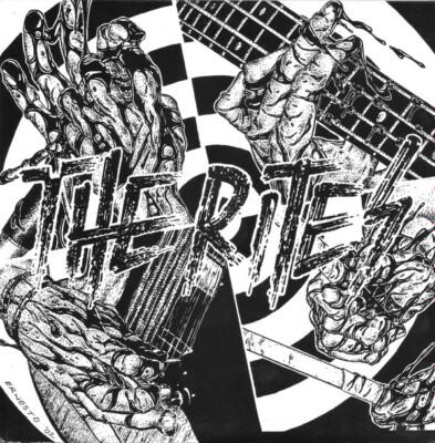The Rites - Your Last Rites 7'' TEAR IT UP CUT THE SHIT DOWN IN FLAMES D.R.I.