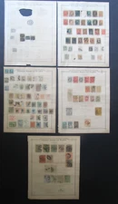 Lot  Brasilien (hohe Werte)  aus Universal Album von 1891