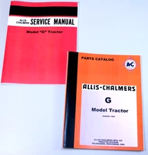 Allis Chalmers G Tractor Service Repair Manual Parts Catalog Technical Repair Ac