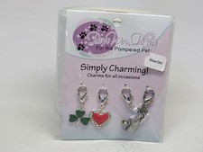 Bow Wow Bling SEA-401 Simply Charming Silver Plated Collection, 4-Pack