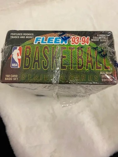New 1993-94 Fleer Basketball Series 2 Box Factory Sealed - Picture 2 of 6