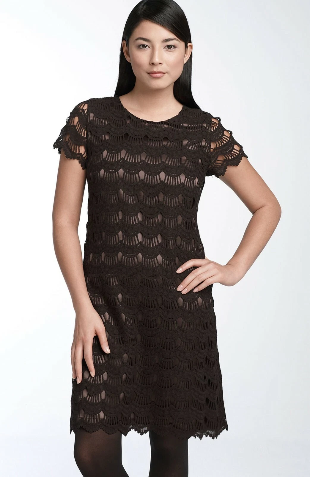 Abito Gail Kate Spade Bisous in pizzo nuovo con etichette $398. Pizzo di cotone. US 6 UK 10