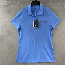 NWT Drexel University Medicine Nike Dri Fit Golf Tennis Polo Shirt Women Size M
