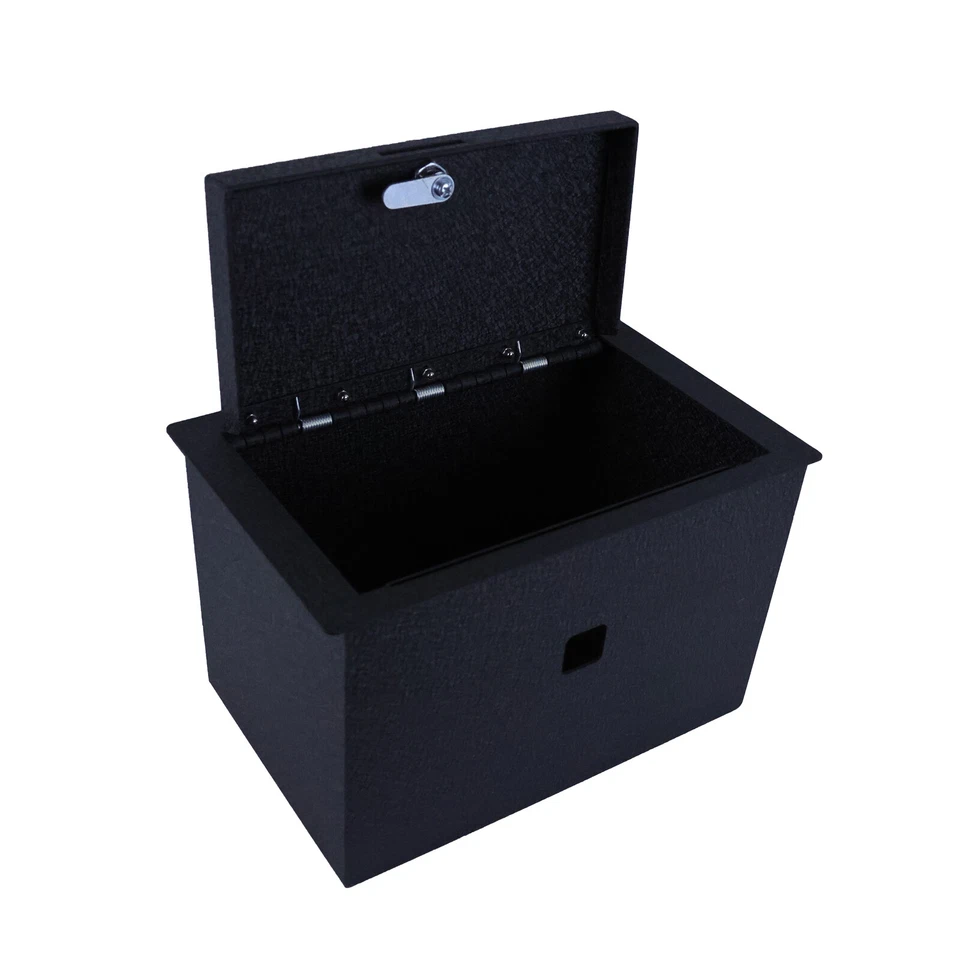 Black Horse Center Controle Safe Security Lock Box Black fit 2015-2020 GMC Yukon - Imagem 3 de 4