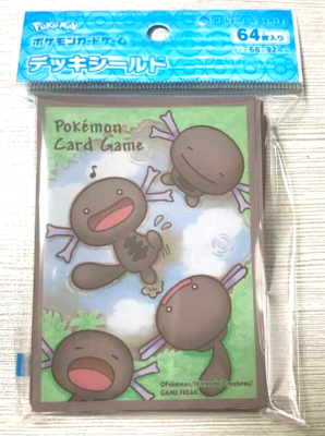 Pokemon Official Deck Shield Paldea Wooper 64 Sleeves Japanese NEW DHL