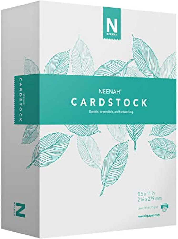 Premium White Index Paper - 300 Sheets, 199 GSM, 94 Bright, 8.5x11