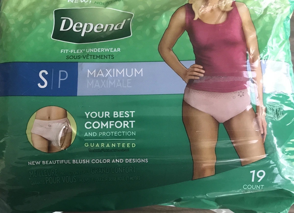 Maximum Absorbency S Underwear for Women - 19 Ct by DEPENDS at