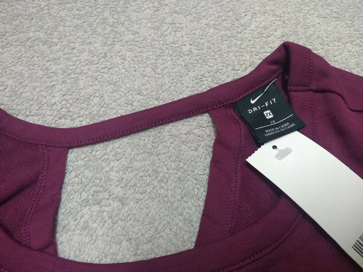 nike womens essential half zip crop sweatshirt