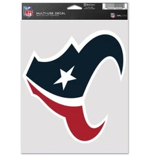 HOUSTON TEXANS MULTI USE DECAL FAN PACK NEW WINCRAFT 🤠