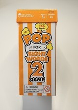 Learning Resources Pop For Sight Words 2 Game NIB Kindergarten  Up Multiplayer