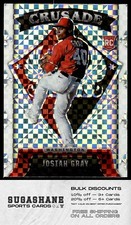 2022 Panini Chronicles 6 Josiah Gray Washington Nationals RC Baseball Card