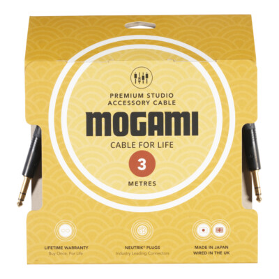 Mogami J3-25340-J3-3 1/4'' TRS-Buchse auf gleiche 3 m: Kabel