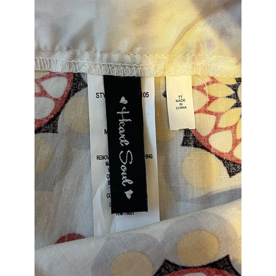 Heart Soul Women's Paisley Floral Print Pencil Skirt Size 11 Multicolor - Image 3 of 4