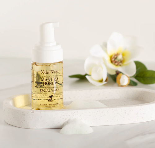 WILD FERNS◉Manuka Honey 80+ FACIAL WASH◉Refreshing◉100ml◉Foam Cleansing Any Time - Picture 3 of 5