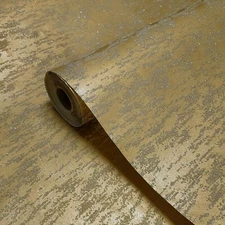 Modern glassbeads wallpaper foil gold metallic glass beads textured embossed 3D