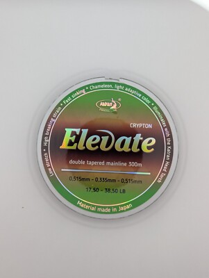Katran Elevate doubletapered Monofile  Konische Hauptschnur 0,33mm-0,51mm Fluore