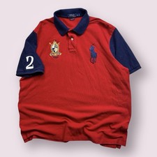 Vintage Men  s Polo Ralph Lauren Short Sleeve Big Pony Crest 90s XL 2 Classic