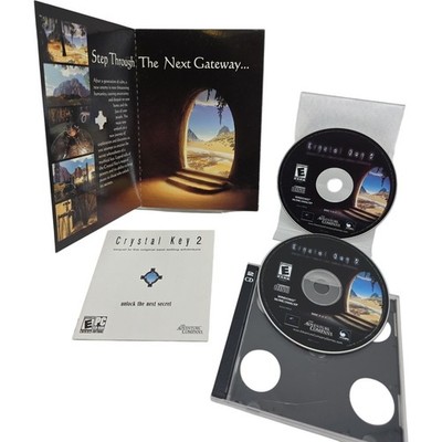 Crystal Key 2 PC CD ROM Game 2004 Adventure Company Complete Tested and Working