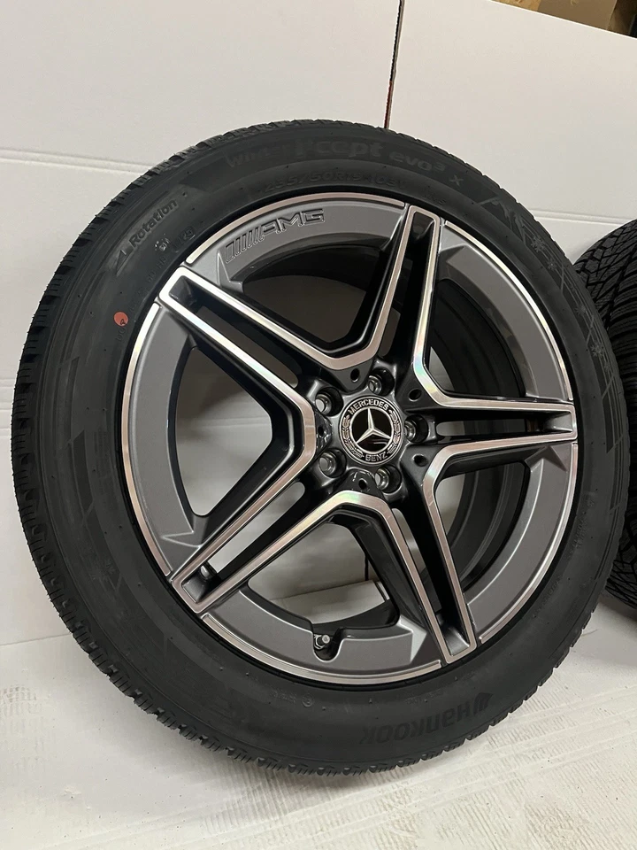 Original Mercedes GLA GLB H247 X247 19“ AMG Winterräder NEU A2474011500 MWST RDK - Bild 2 von 4