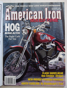 AMERICAN IRON MAGAZINE - DECEMBER 1993 - Test Ride: H-D FXDWG DYNA WIDE GLIDE